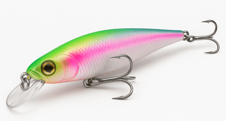 Neon crank bait